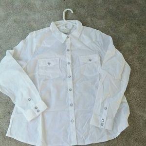 NWT womens white shirt never worn